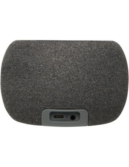 Altavoz de bambú/RPET Bluetooth® y base de carga inalámbrica Personalizada 6124318