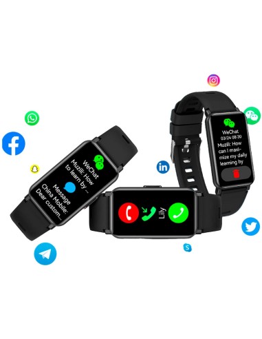 Pulsera inteligente multideporte con GPS...