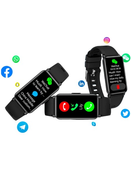Pulsera inteligente multideporte con GPS Personalizado 662PA150