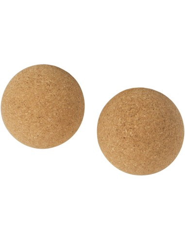 Pelota de corcho para yoga - Set dos unidades...