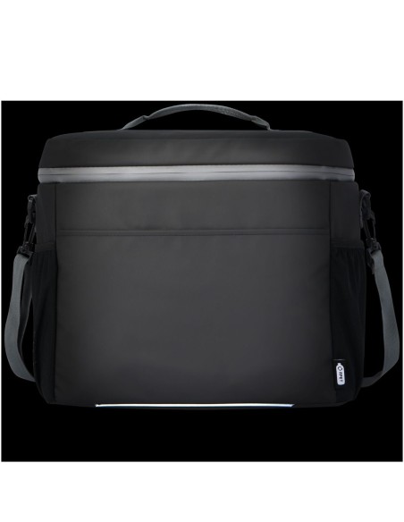 Bolsa isotérmica de 22 l para 20 latas de material reciclado GRS resistente al agua Personalizada 6130045