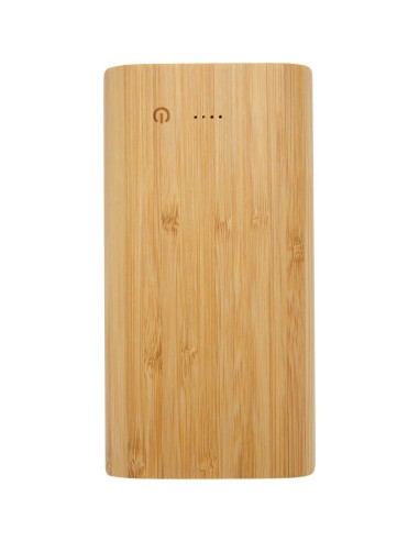 Batería externa de 20,000 mAh de bambú...