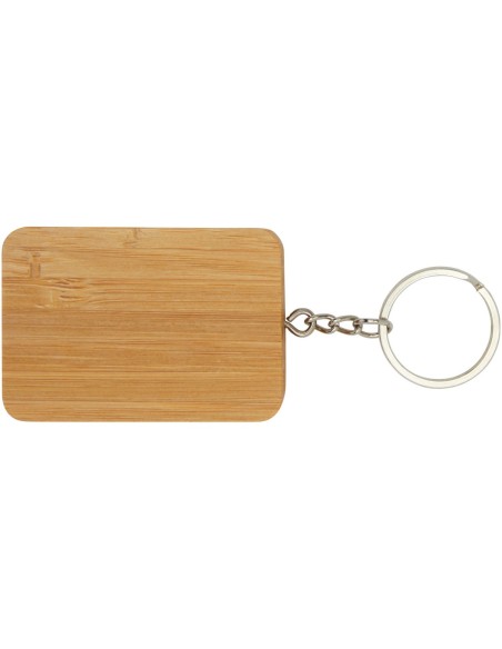 Llavero de bambú con cable de carga retráctil 6 en 1 Personalizado 6124329