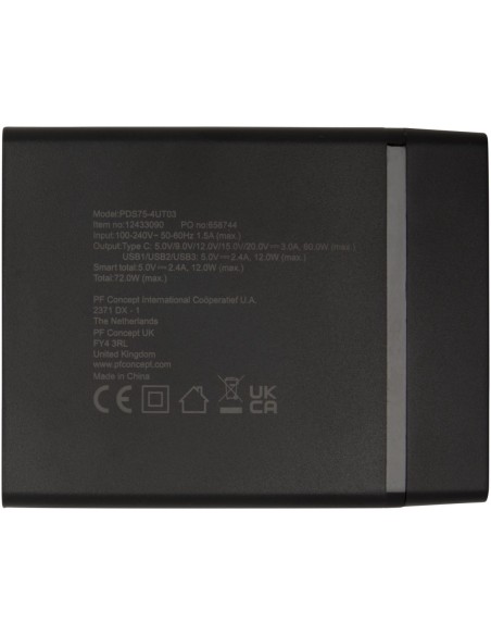 Estación de carga PD de plástico reciclado de 72 W Personalizado 6124330