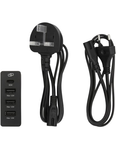 Estación de carga PD de plástico reciclado de...