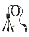 Cable de carga 5 en 1 RPET con transferencia de datos SCX Personalizada 62PX085 - Imagen 3