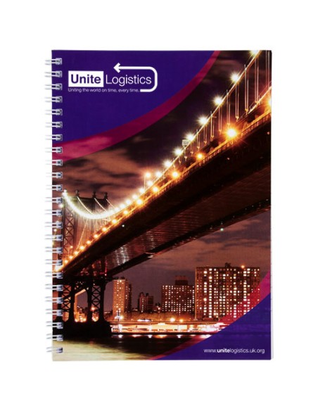 Cuaderno con espiral A5 con cubierta impresa Personalizada 621291