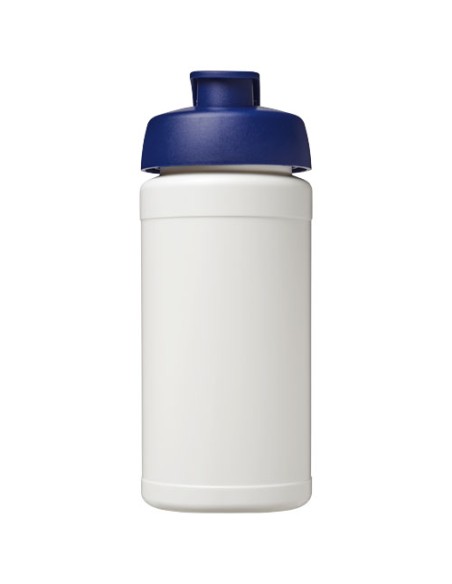 Bidón deportivo con tapa Flip de material reciclado de 500 ml Personalizado 6210461