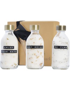 Conjunto de regalo de sal de baño de 3 piezas de 200 ml...