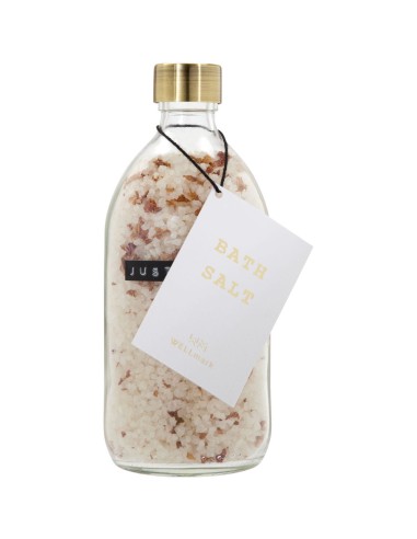 Sal de baño de 500 ml con fragancia de rosas...