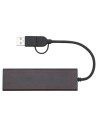 Hub USB 2.0 de aluminio reciclado con certificación RCS Personalizado 6124344 - Imagen 8