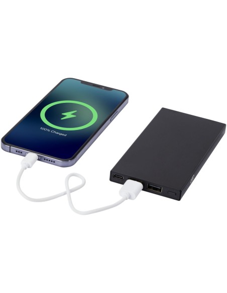 Batería externa de 5000 mAh en aluminio reciclado Personalizado 6124349