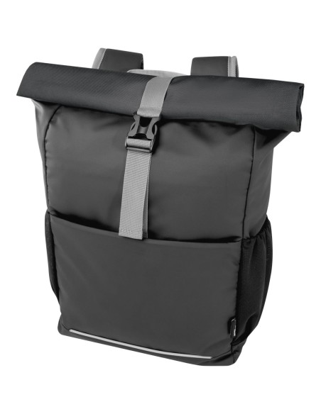 Bolsa enrollable para bicicleta resistente al agua de material reciclado GRS de 15Aqua" Personalizado 6130050