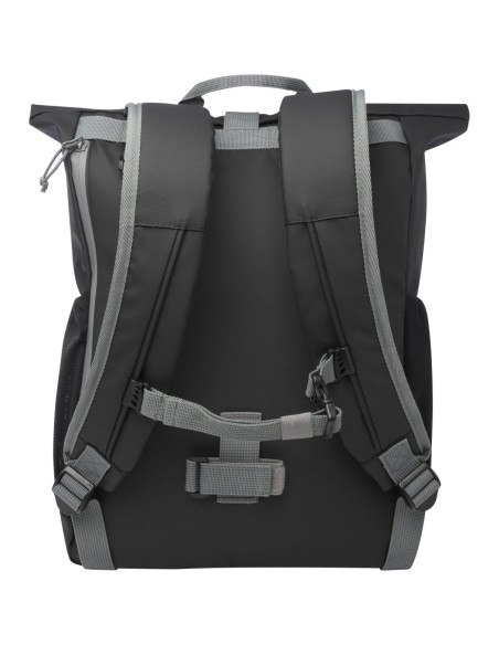 Bolsa enrollable para bicicleta resistente al agua de material reciclado GRS de 15Aqua" Personalizado 6130050