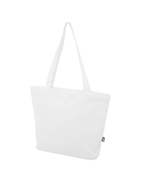 Bolsa Tote con cremallera de material reciclado GRS de 20 l Personalizado 6130052