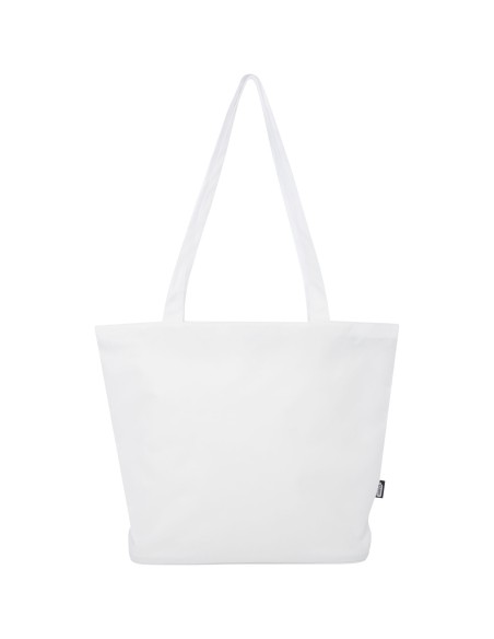 Bolsa Tote con cremallera de material reciclado GRS de 20 l Personalizado 6130052