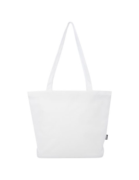Bolsa Tote con cremallera de material reciclado GRS de 20 l Personalizado 6130052