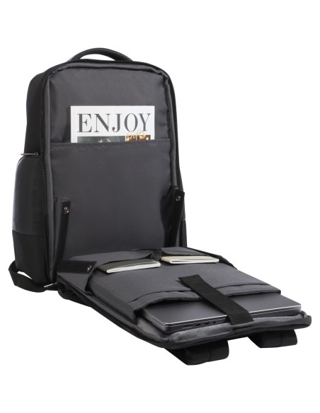 Mochila para portátil de material reciclado GRS de 15,6Expedition Pro" Personalizado 6130056