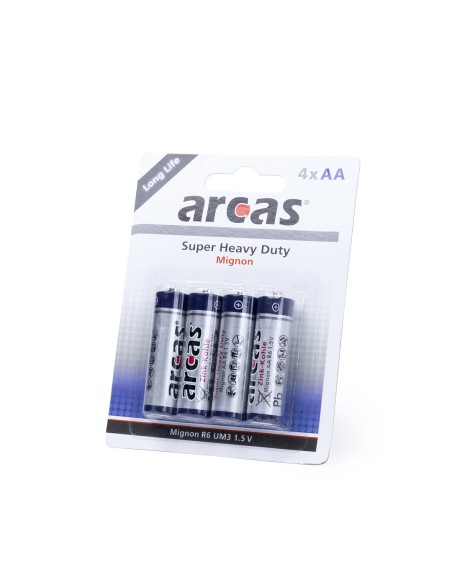 Blister 4 Pilas 1,5V Personalizado 82308