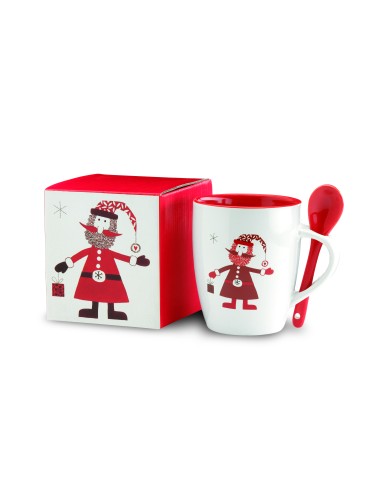 Taza con cuchara 250ml 7CX1304