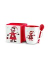 Taza con cuchara 250ml Personalizada 7CX1304 - Imagen 5