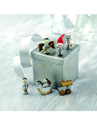 Set de 6 adornos navideños 7CX1349