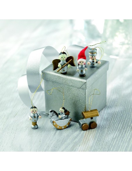 Set de 6 adornos navideños 7CX1349