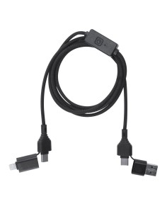 Cable de Carga con Botón de Seguridad Antihackeo | Goodie