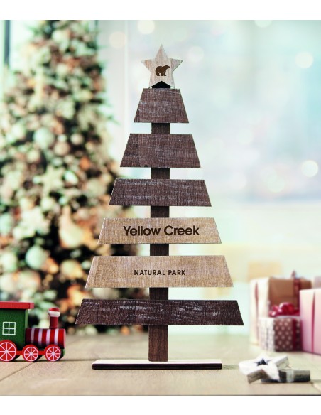 Árbol de Navidad de madera Personalizada 7CX1560