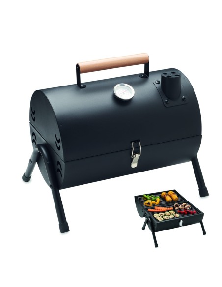 Barbacoa portátil con chimenea personalizada | Goodie