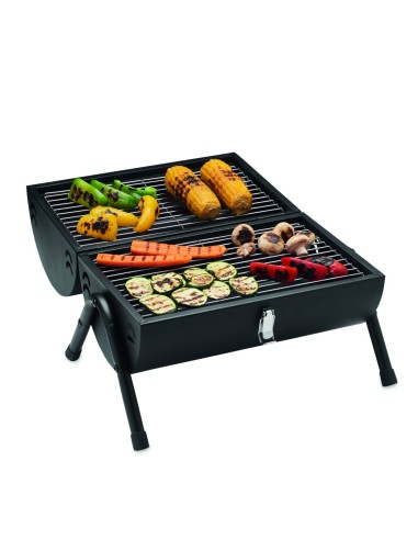 Barbacoa portátil con chimenea personalizada | Goodie
