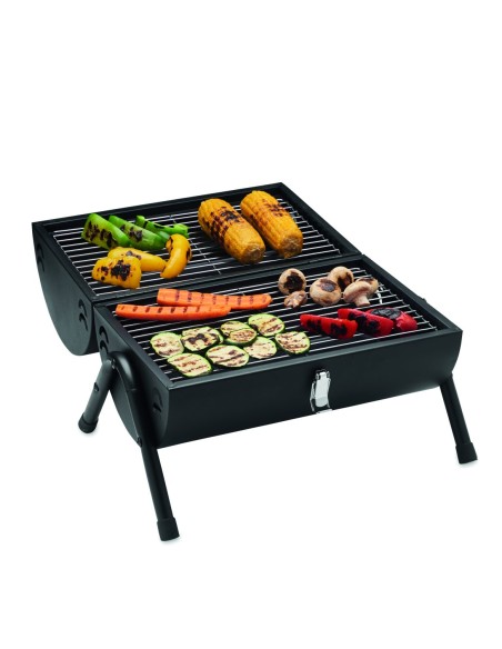 Barbacoa portátil con chimenea personalizada | Goodie