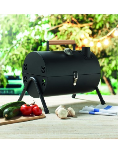 Barbacoa portátil con chimenea personalizada | Goodie