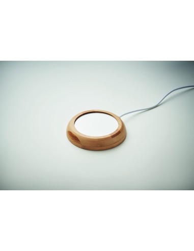 Calentador de Tazas USB con Carcasa de Bambú | Goodie
