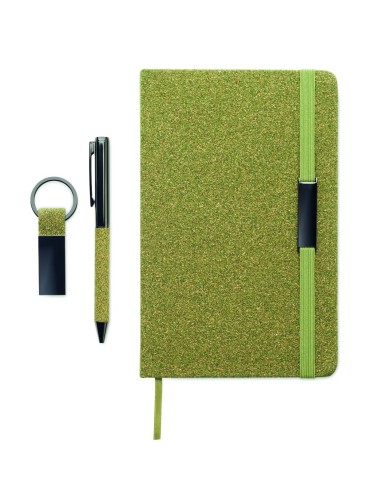 Set de Regalo con Libreta, Bolígrafo y Llavero | Goodie