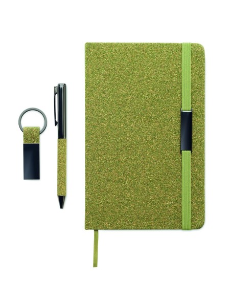 Set de Regalo con Libreta, Bolígrafo y Llavero | Goodie