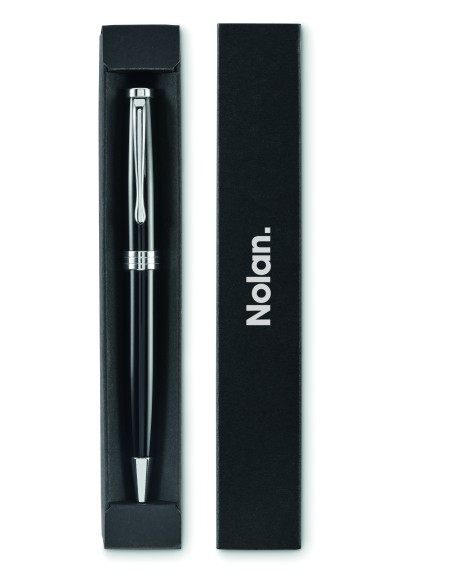 Bolígrafo giratorio en caja Personalizado 7MO2637