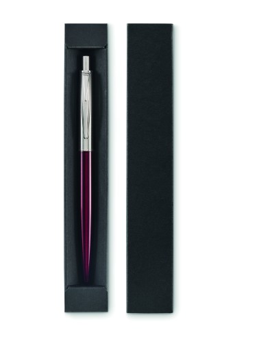 Bolígrafo con pulsador en caja Personalizado...