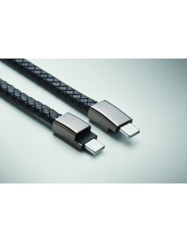 Pulsera cable trenzado tipo-C Personalizada...