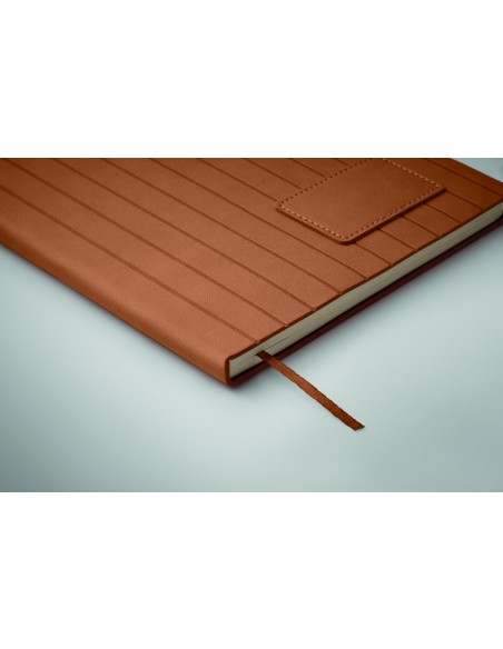 Cuaderno A5 en PU ahumado Personalizado 7MO2663