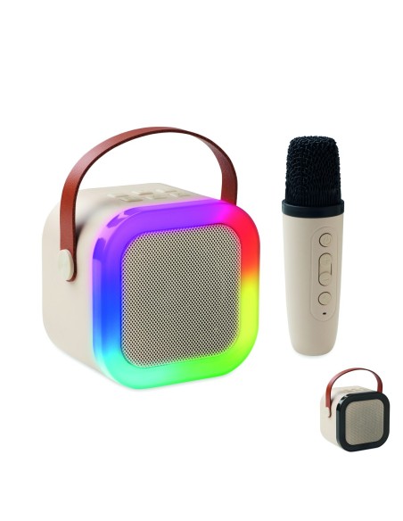 Set de Karaoke con Altavoz LED y Micrófono | Goodie