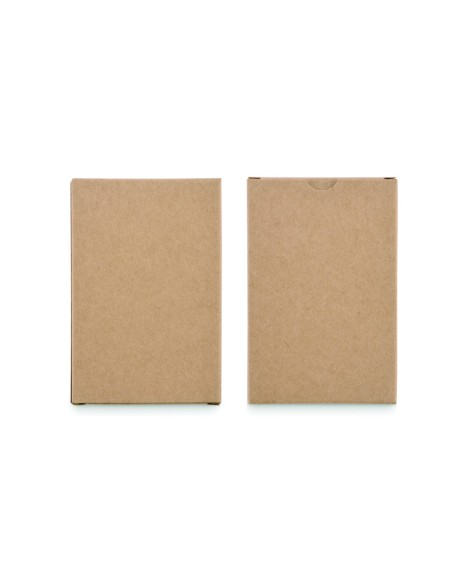 Juego de Dominó y Cartas en Caja de Madera MDF | Goodie