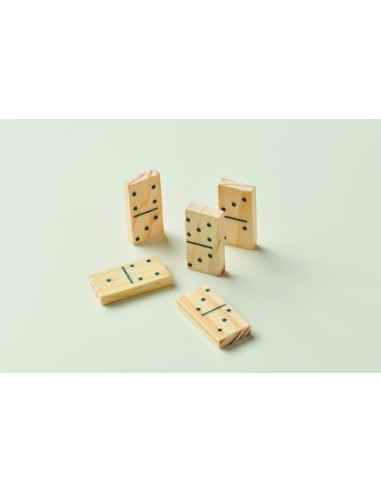 Juego de Dominó y Cartas en Caja de Madera MDF | Goodie