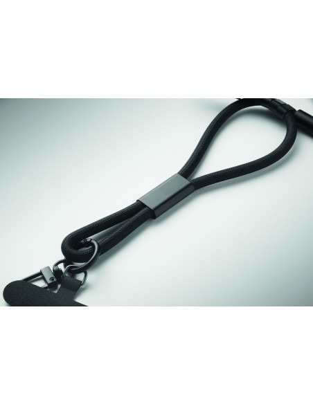 Pulsera con Cable de Carga y Datos 60W con Clip | Goodie