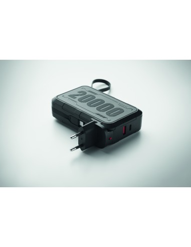 Power bank 20000 mAh en ABS 7MO2709