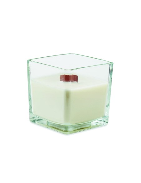 Vela de cera vegetal personalizada de 600g con 65 Horas de Combustión | Goodie