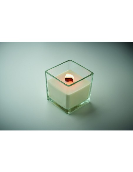 Vela de cera vegetal personalizada de 600g con 65 Horas de Combustión | Goodie