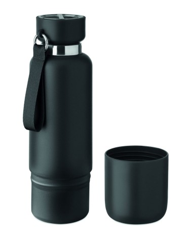 Botella Isotérmica de Doble Pared 500 ml con Vaso | Goodie