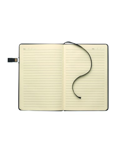 Libreta A5 con Memoria USB de 16 GB Integrada | Goodie