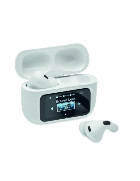 Auriculares TWS con Cancelación de Ruido y Pantalla Táctil | Goodie